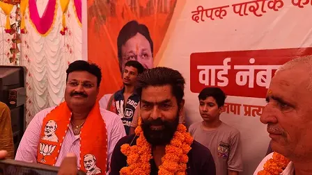वार्ड 73 में दीपक पारीक के समर्थन में उतरे बबलू पीर, बोले—दीपक हमारे भाई हैं